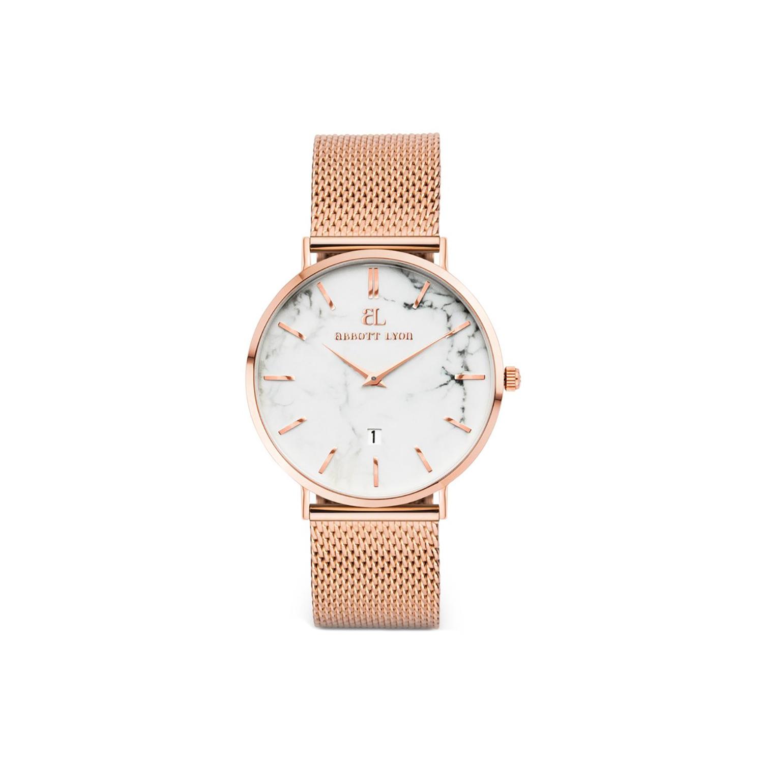 Abbott lyon best sale watch rose gold