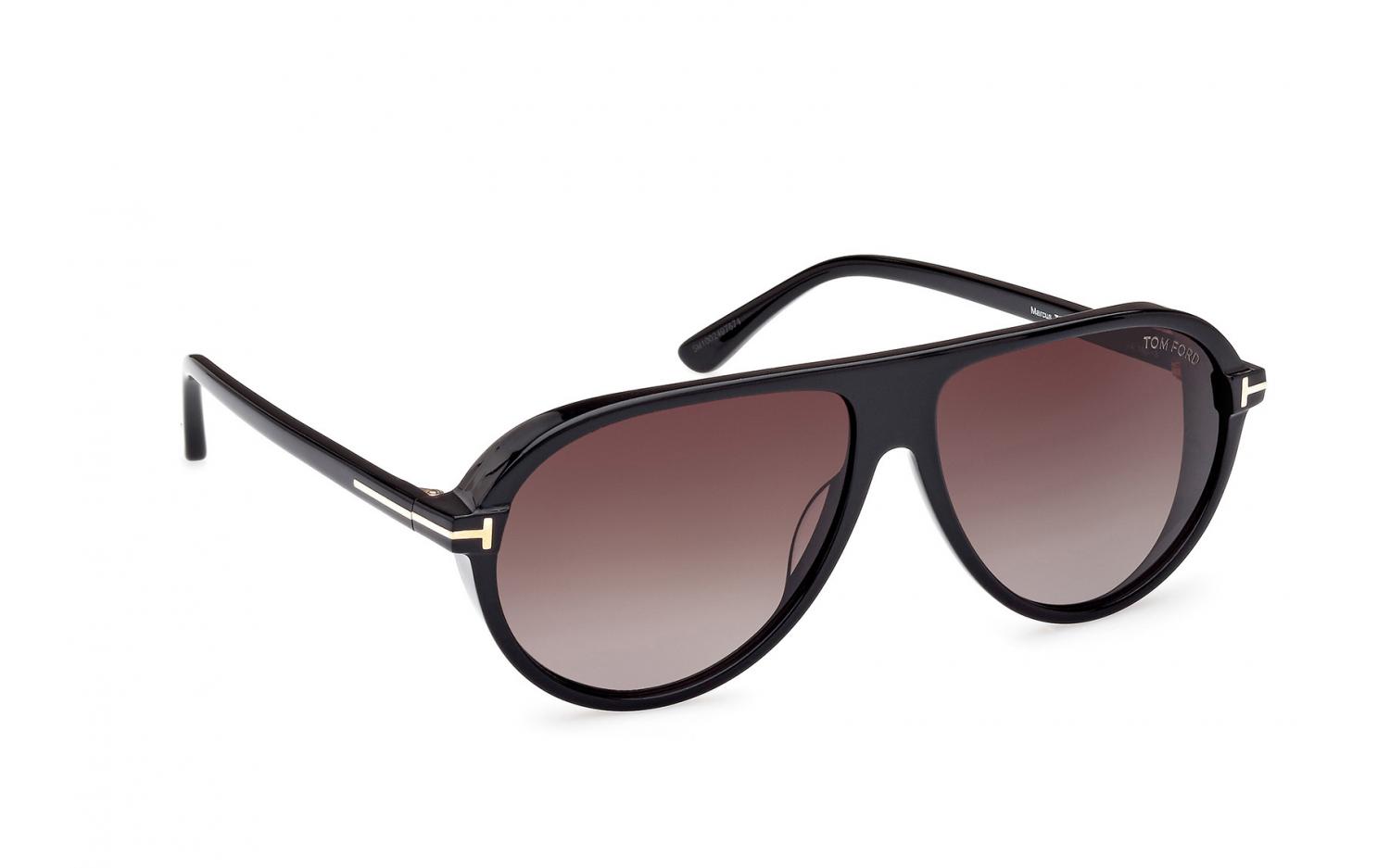 Tom Ford Marcus FT1023 01B 60 Sunglasses | Shade Station