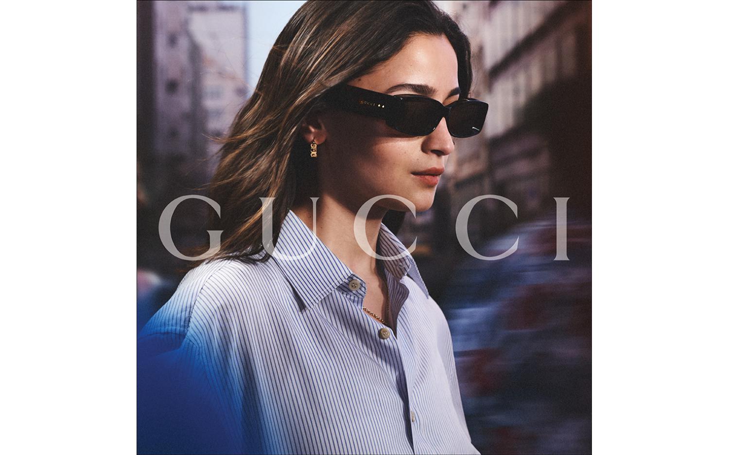 Gucci GG1531SK 001 54 Sunglasses | Shade Station