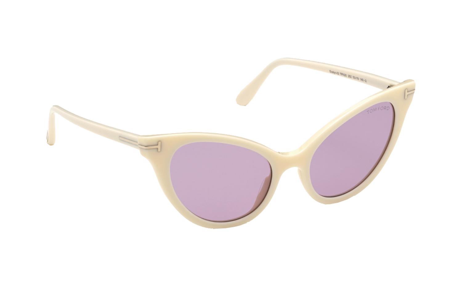 Tom Ford EVELYN-02 FT0820 25Z 53 Sunglasses | Shade Station