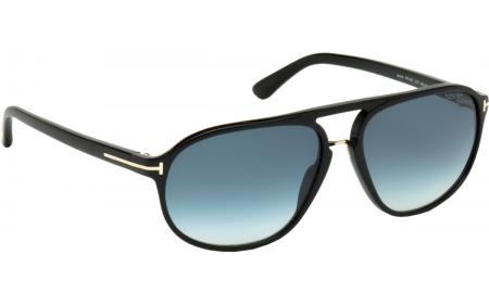 Tom Ford Jacob FT0447 01P 60 Sunglasses | Shade Station