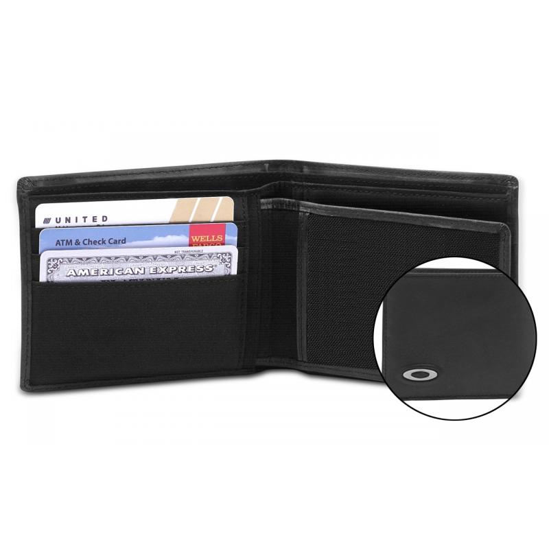 Oakley Small Leather Wallet 95004-001 Accessories - Shade Station
