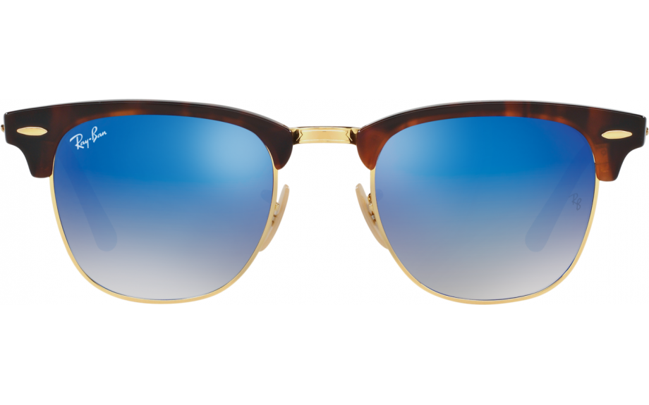 Ray-Ban Clubmaster RB3016 990/7Q 51 Sunglasses | Shade Station