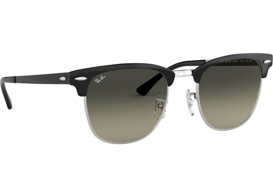 Ray-Ban Clubmaster Metal RB3716 900471 51 Sunglasses | Shade Station