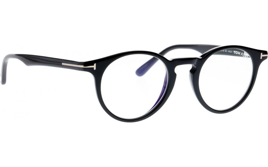 Tom Ford FT5557-B 001 48 Prescription Glasses | Shade Station